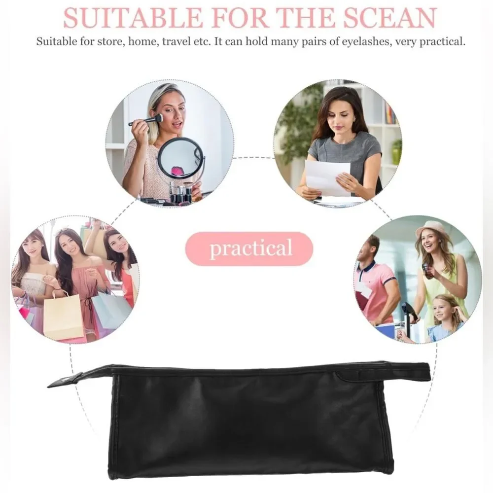 Hair Dryer Travel Bag Hair Dryer Case Portable Travel Carrying Bag Black